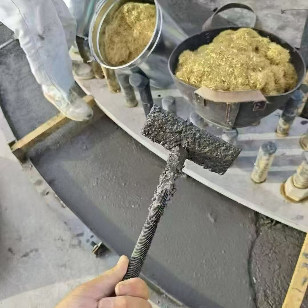朔城C120钢纤维高强无收灌浆料 轧机压缩机汽轮机发电机锻压设备底座灌浆材料